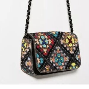 Anthropologie Sequin Embellished Bag